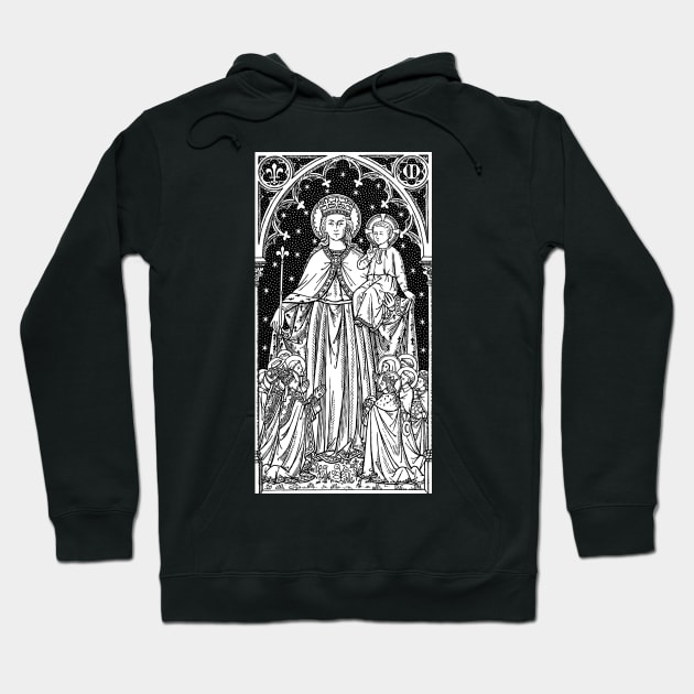 Child Jesus and Mary Hoodie by DeoGratias